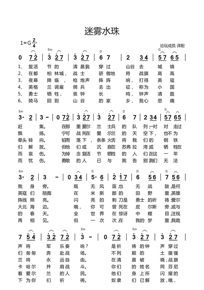 迷雾水珠1